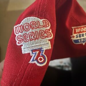Red World Series Cap